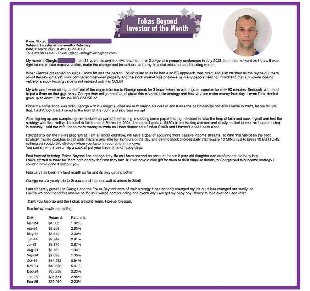Investor of the month - 02 2025