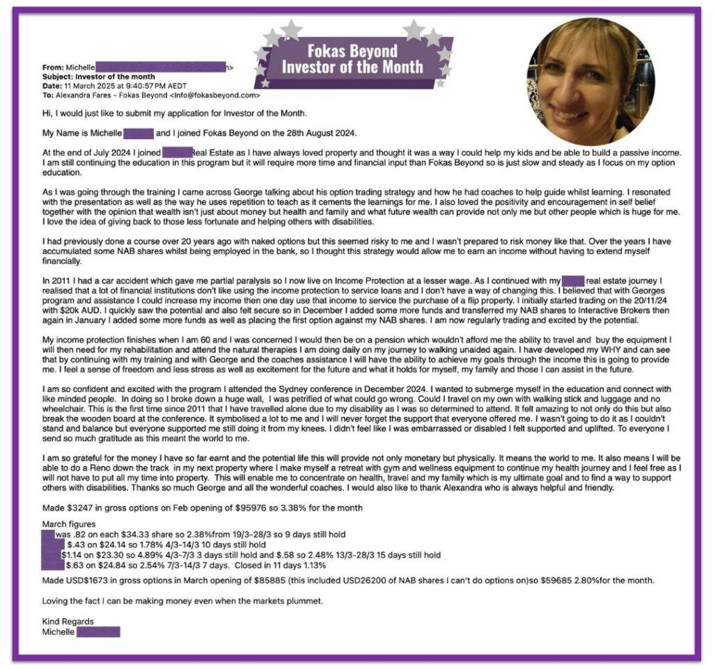 Investor of the month - 03 2025