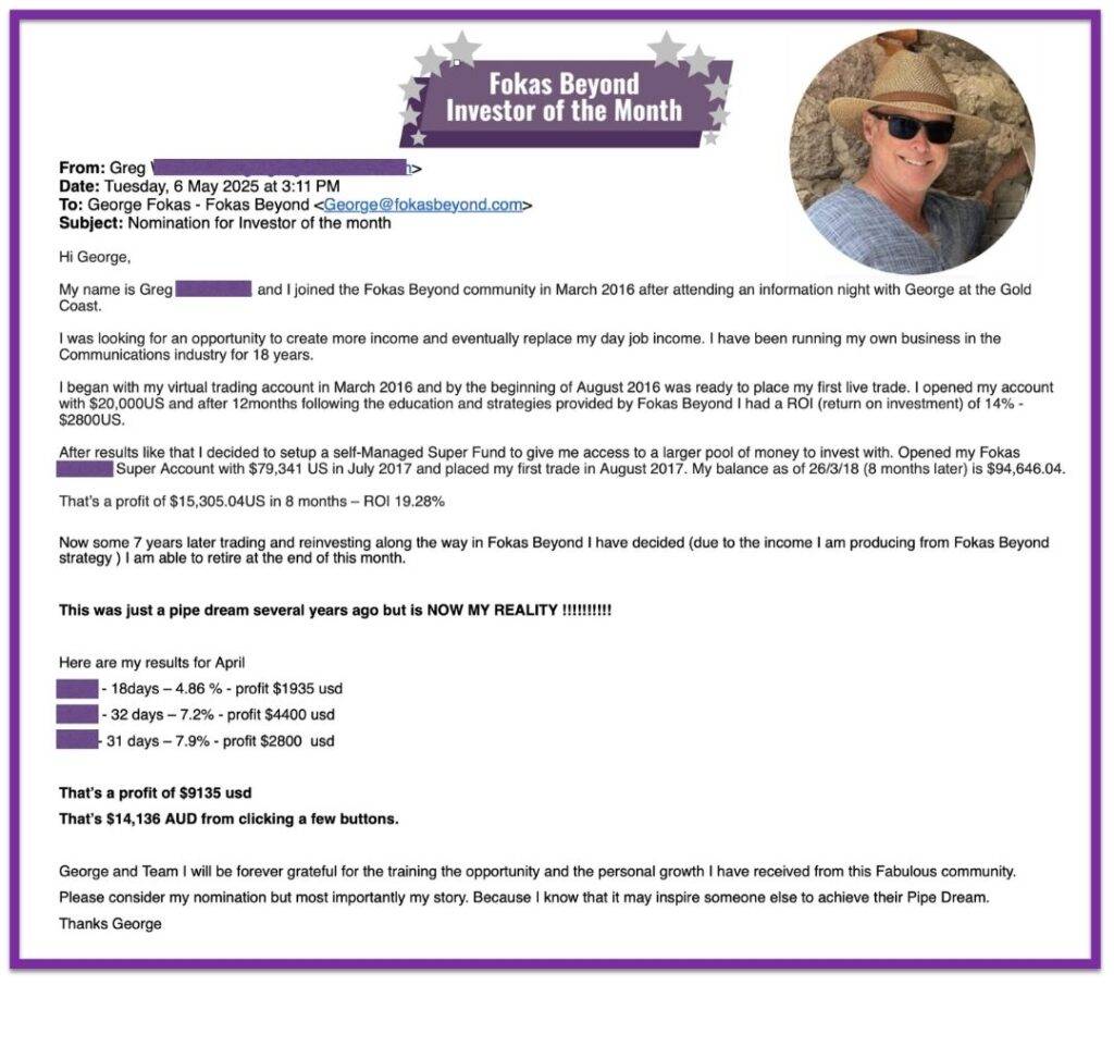 Investor of the month - 04 2025